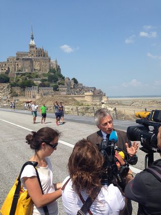 Pont passerelle le mont